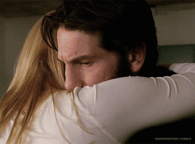 Man And Woman Hugging Neatmonsterr Tumblr GIF