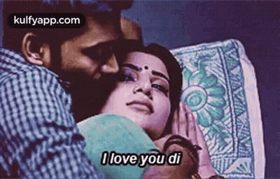 Man And Woman Hugging Saying I Love You Di GIF
