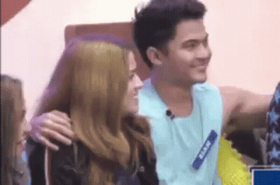 Man And Woman Hugging GIF