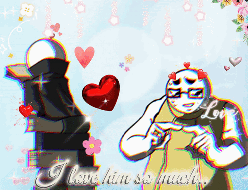 Man And Woman I Love Him So Much GIF