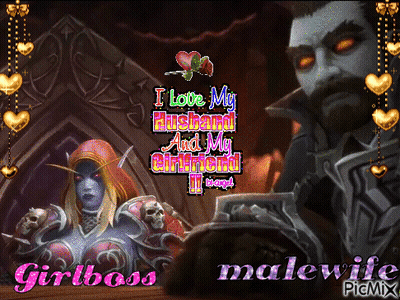 Man And Woman I Love My Husband And Girlfriend GIF