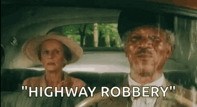 Man And Woman In Car GIF