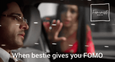 Man And Woman In Car Feminist Radha GIF
