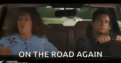 Man And Woman In Car GIF