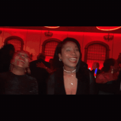 Man And Woman In Club GIF