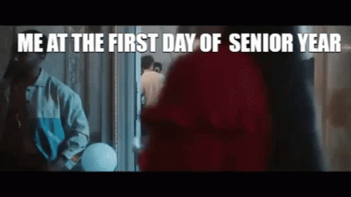 Man And Woman In Front Of Mirror GIF