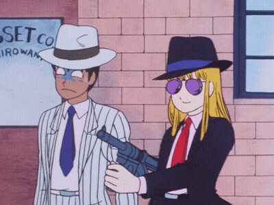 Man And Woman In Front Of Set Co Sign GIF