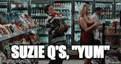 Man And Woman In Grocery Store Suzie Q's Yum GIF