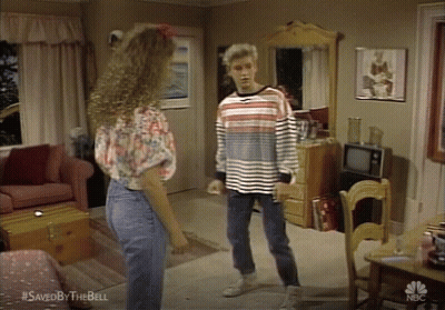 Man And Woman In Living Room GIF