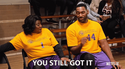 Man And Woman In Yellow Shirts 44 GIF