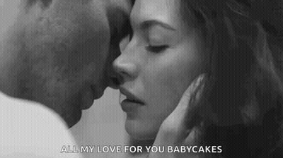 Man And Woman Kissing GIF