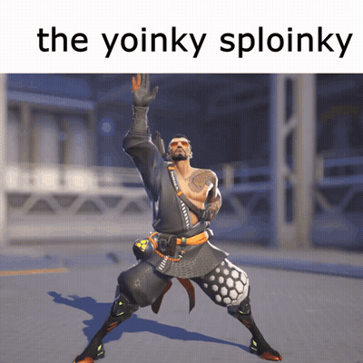 Man And Woman Kissing Hop On Overwatch 2 GIF