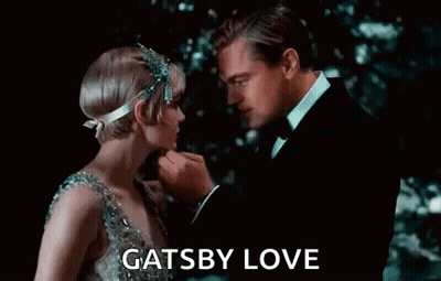 Man And Woman Kissing In A Movie GIF