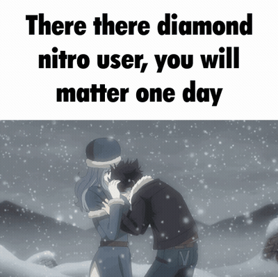 Man And Woman Kissing In Snow GIF