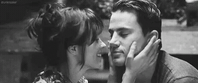 Man And Woman Kissing GIF