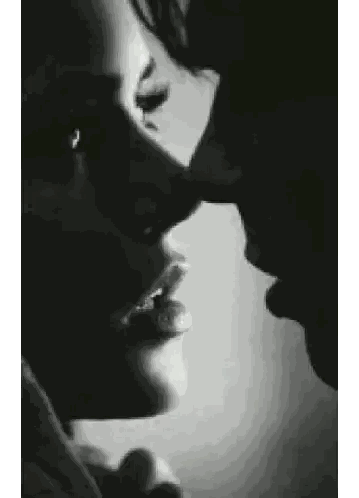 Man And Woman Kissing Sticker