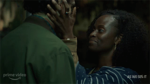 Man And Woman Kissing Scene GIF