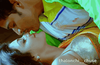 Man And Woman Kissing Thalonchi Chuse GIF