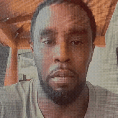 Man And Woman Kissing With Heart On His Face GIF