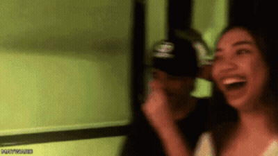 Man And Woman Laughing GIF