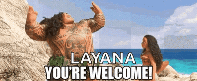Man And Woman Layana You're Welcome GIF