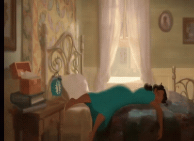Man And Woman Locking Eyes And Smiling GIF
