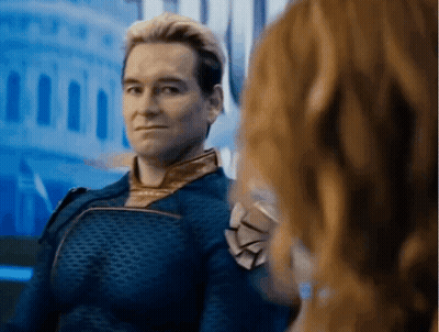 Man And Woman Looking At Each Other GIF