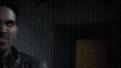 Man And Woman Looking At Each Other Eyes Closed GIF