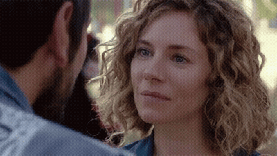 Man And Woman Looking At Each Other Eyes Closed GIF