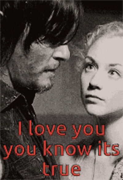 Man And Woman Looking At Each Other I Love You You Know Its True GIF