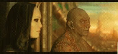 Man And Woman Looking At Each Other GIF