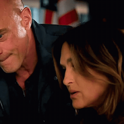 Man And Woman Looking At Each Other GIF