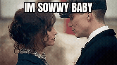 Man And Woman Looking At Each Other GIF
