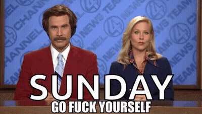 Man And Woman Looking At Each Other Saying I Like The Parts Of Your Face Covered With Skin GIF