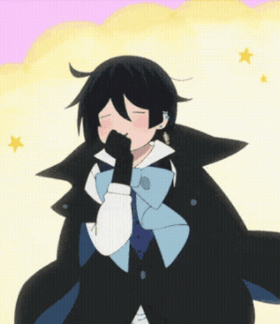 Man And Woman Looking At Each Other Saying It's Been A Tough Year GIF