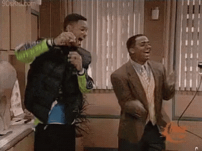 Man And Woman Looking At Each Other Saying What Did You Have In Mind GIF