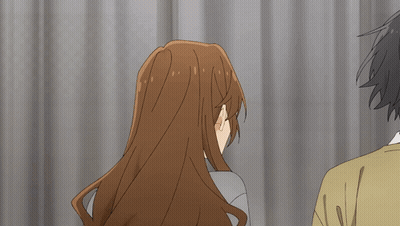 Man And Woman Looking At Each Other GIF