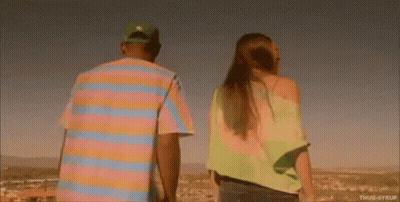 Man And Woman Looking At Sky GIF