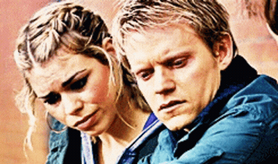 Man And Woman Looking At Something GIF