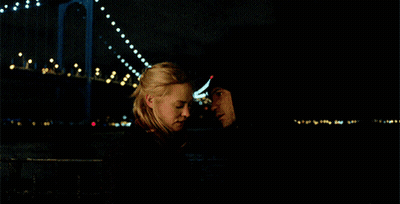 Man And Woman Looking In Darkness GIF