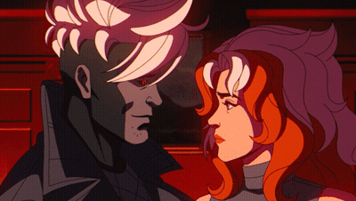 Man And Woman Looking Into Each Other's Eyes GIF