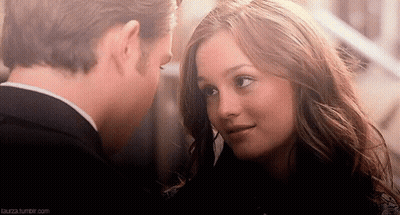 Man And Woman Looking Into Each Other's Eyes GIF