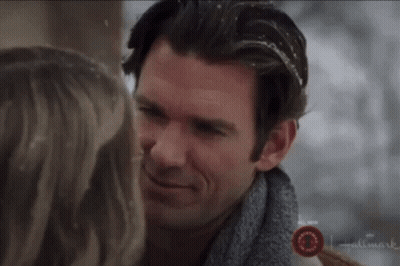 Man And Woman Looking Into Each Other's Eyes GIF