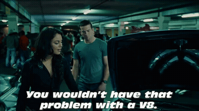 Man And Woman Looking Under Hood Saying You Wouldn't Have That Problem GIF
