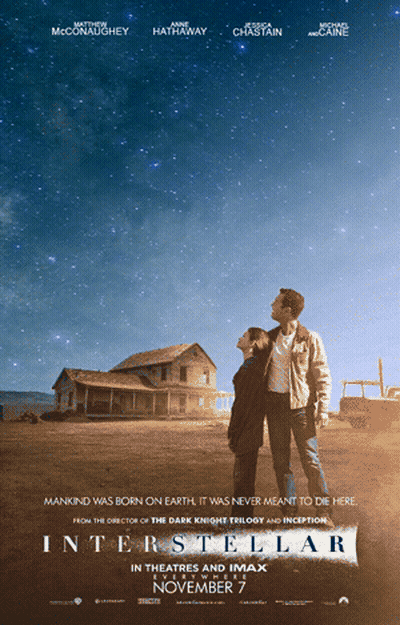 Man And Woman Looking Up At Stars Interstellar GIF