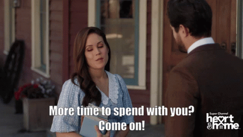 Man And Woman More Time To Spend With You GIF