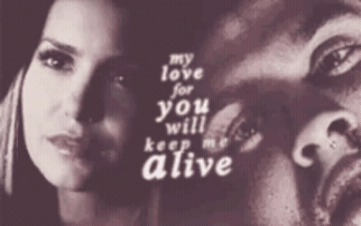 Man And Woman My Love For You Will Keep Me Alive GIF