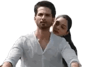 Man And Woman On Bicycle Sticker