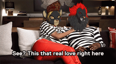Man And Woman On Couch See This That Real Love Right Here GIF
