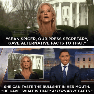 Man And Woman On Daily Show GIF